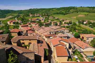 Le village d'Oingt