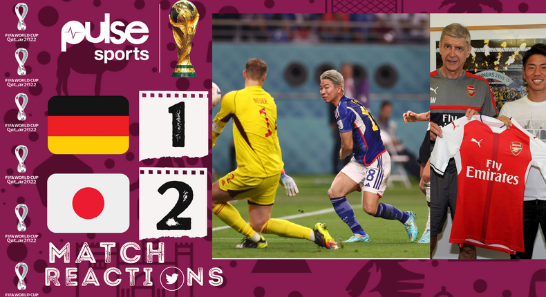 Reactions as Takuma Asano inspires Japan to comeback win against Germany Reactions as Takuma Asano inspires Japan to comeback win against Germany