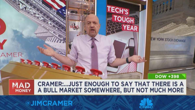 Jim Cramer dit que ces 10 actions technologiques et logicielles peuvent faire un retour