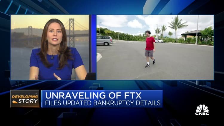 FTX met à jour son dossier de mise en faillite