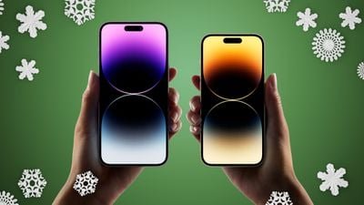 iphone 14 pro mains flocons de neige 1