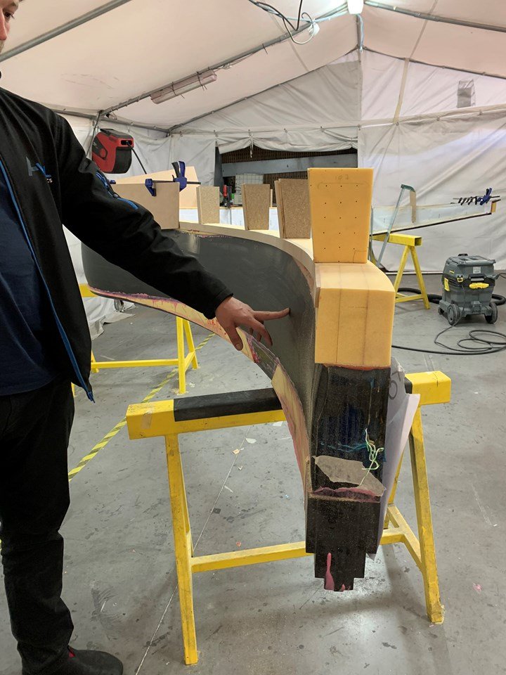 CFRP foil in production at Avel Robotics