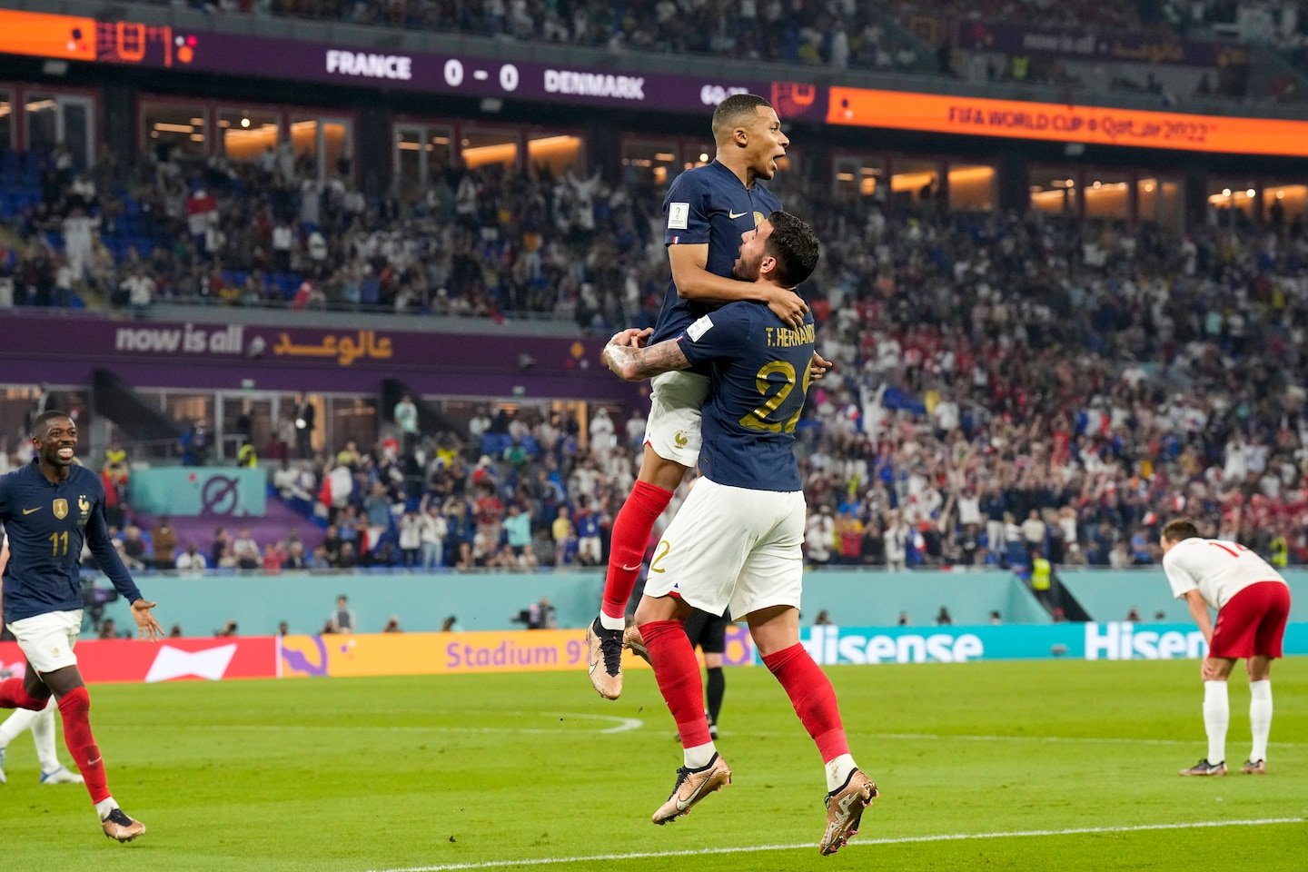 Temps forts de la Coupe du monde : Kylian Mbappé permet à la France de vaincre le Danemark
