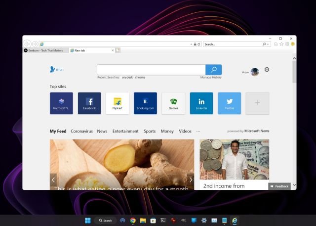Activer et utiliser Internet Explorer sur Windows 11 (2022)