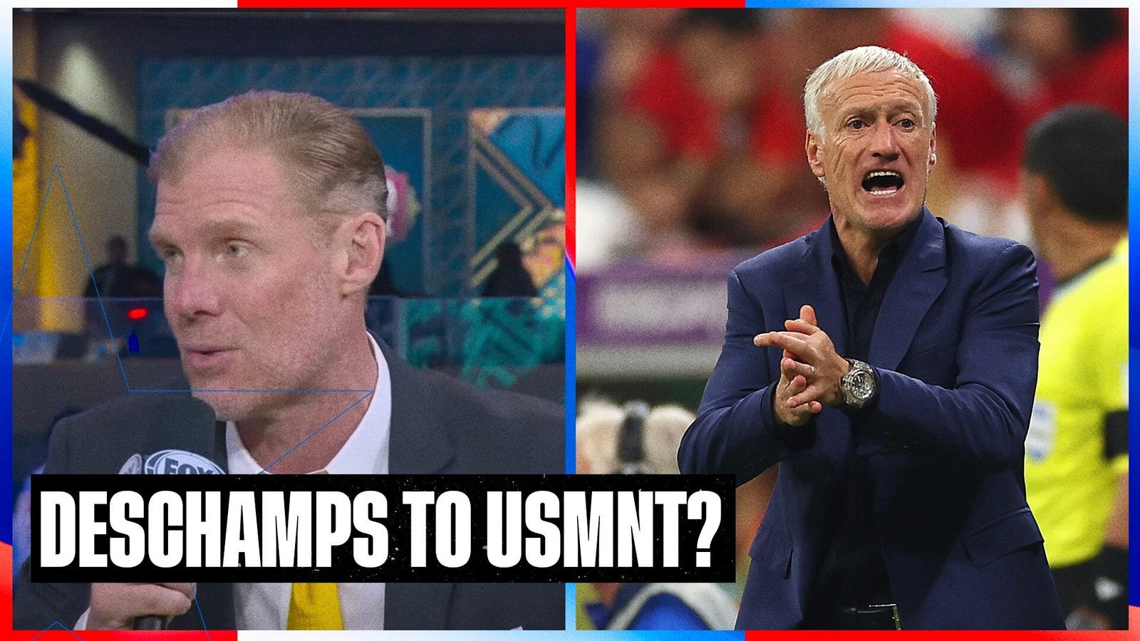 Didier Deschamps à l'USMNT ?  Lalas, Mosse et Holden parlent des managers souhaités pour les États-Unis
