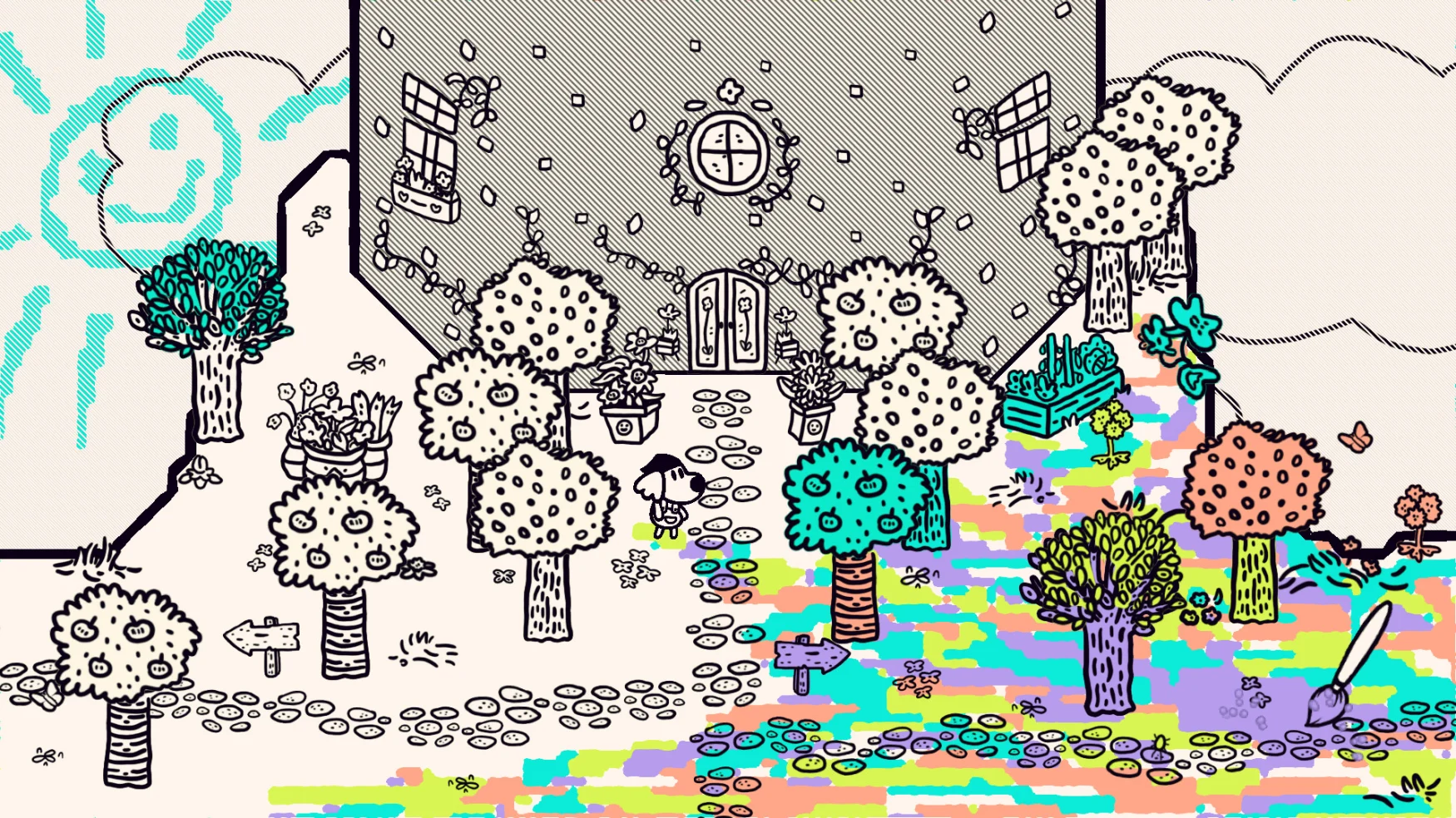The best co-op games for PC, Nintendo Switch, PS5 and more | Engadget 8 The video game Chicory: A Colorful Tale.