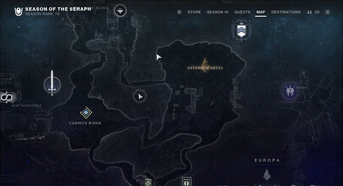 An image showing the map location of Security Drone number 10.