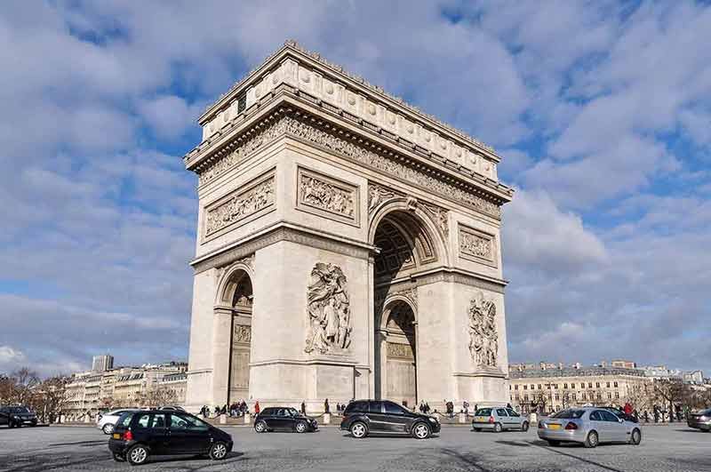 paris france in winter