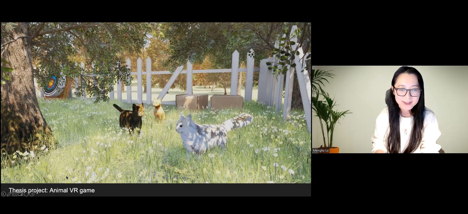 Jeu VR par Mengliu Lu 22, MFA 23