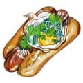 Chamonix, France. hot dog cool chats