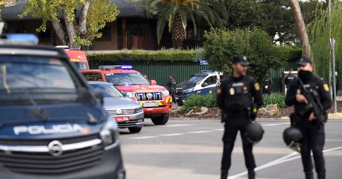 Une lettre piégée explose à l’ambassade d’Ukraine à Madrid