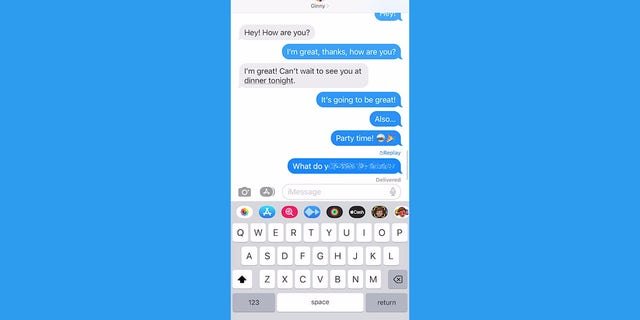 Envoyez un message amusant avec ces astuces iPhone 2 Vous pouvez utiliser l'effet de bulle pour modifier l'apparence de vos bulles iMessage lorsqu'elles sont envoyées.