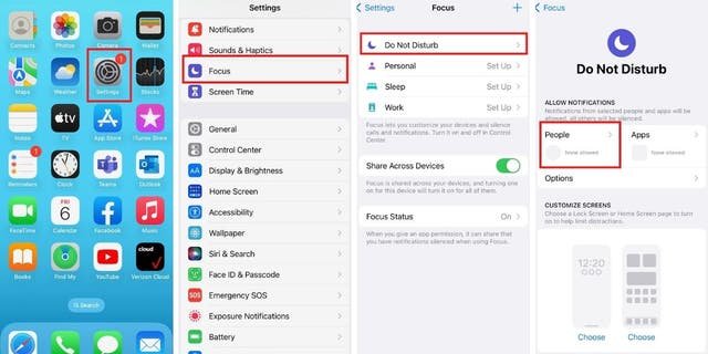 Comment autoriser certains contacts à vous envoyer des messages si votre iPhone est allumé 