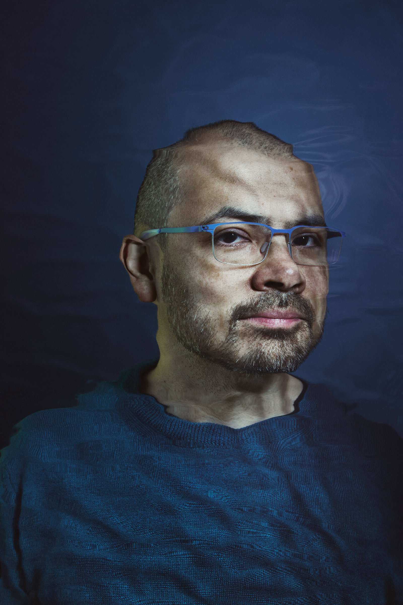Demis Hassabis at DeepMinds headquarters in London on Nov. 3, 2022 (James Day for TIME)