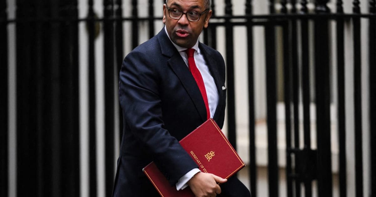 Le ministre britannique des Affaires étrangères, James Cleverly, « sanctionné par la Russie »