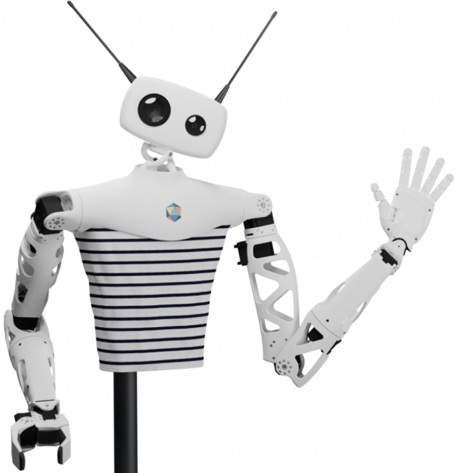 Rencontrez Reachy, le robot français dont le monde semble prêt à voir beaucoup plus