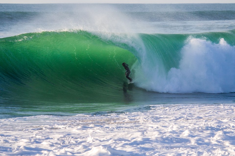 Pat Bevens l'un des chiens de chasse OG Hossegor.