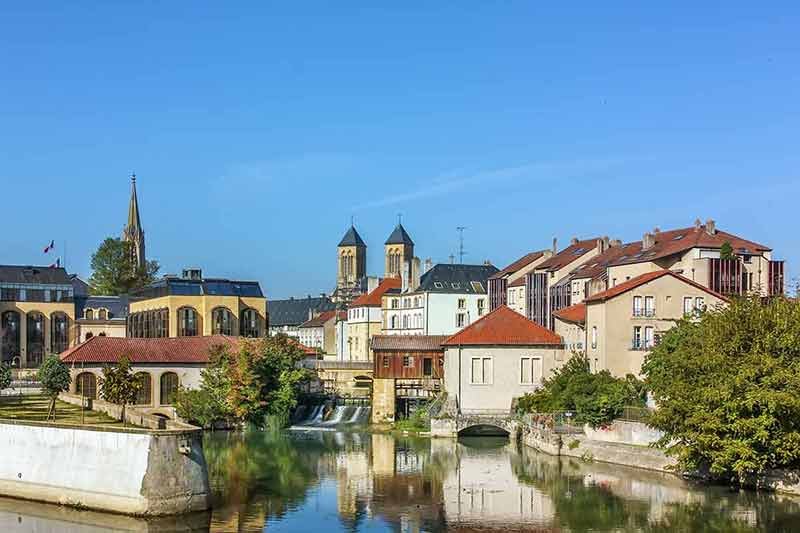 View of Metz, France