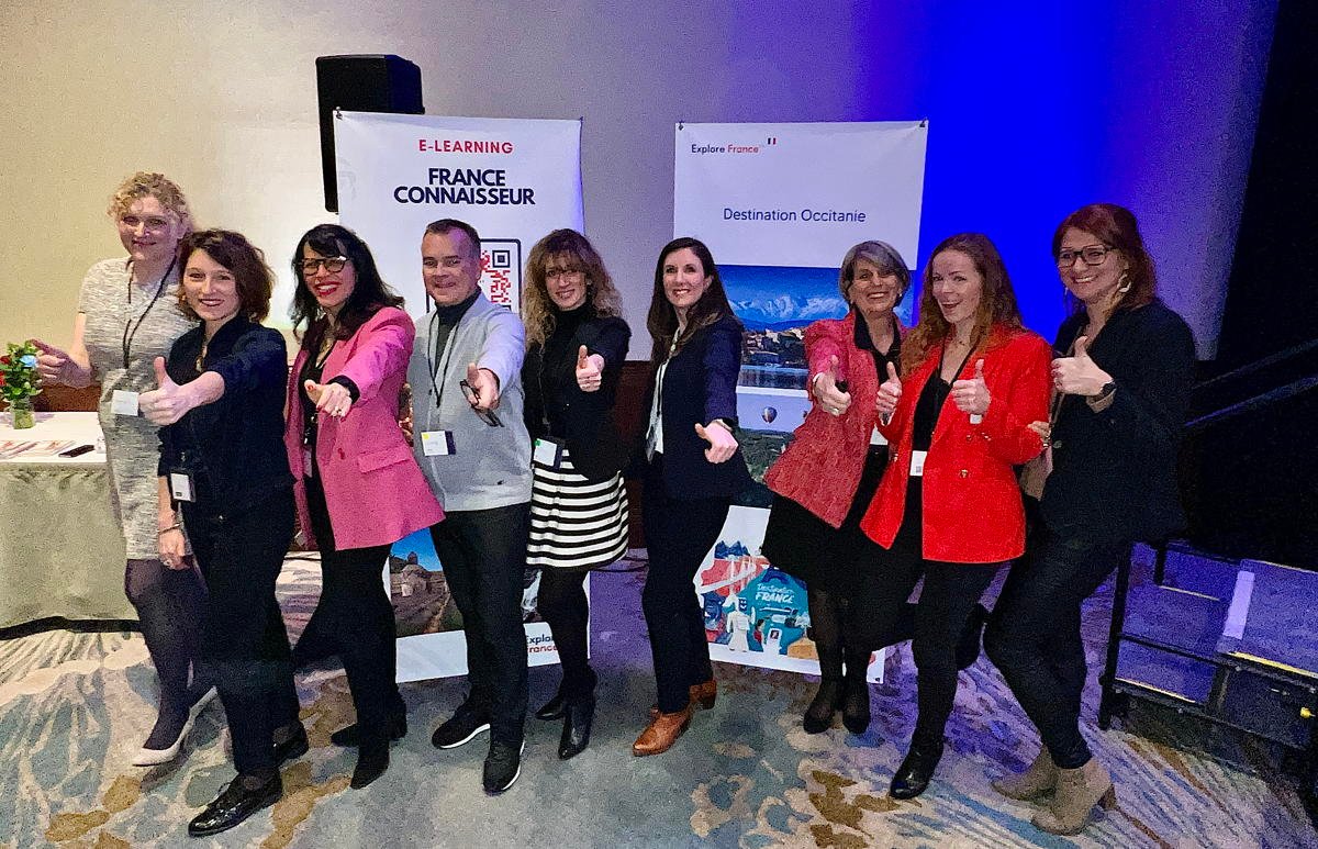 L'équipe de Destination Occitanie a donné le coup d'envoi par une présentation.  (Pax Global Media) 