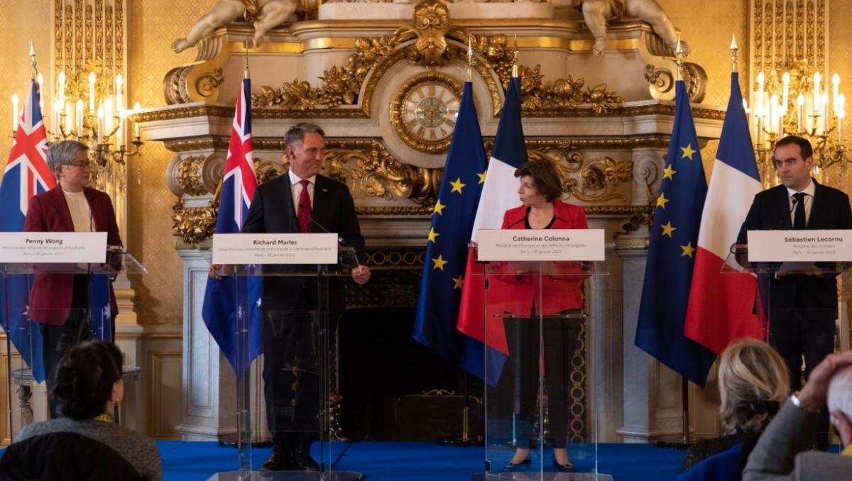 L’Australie et la France renforcent leur partenariat régional, leur collaboration industrielle et leur coopération bilatérale