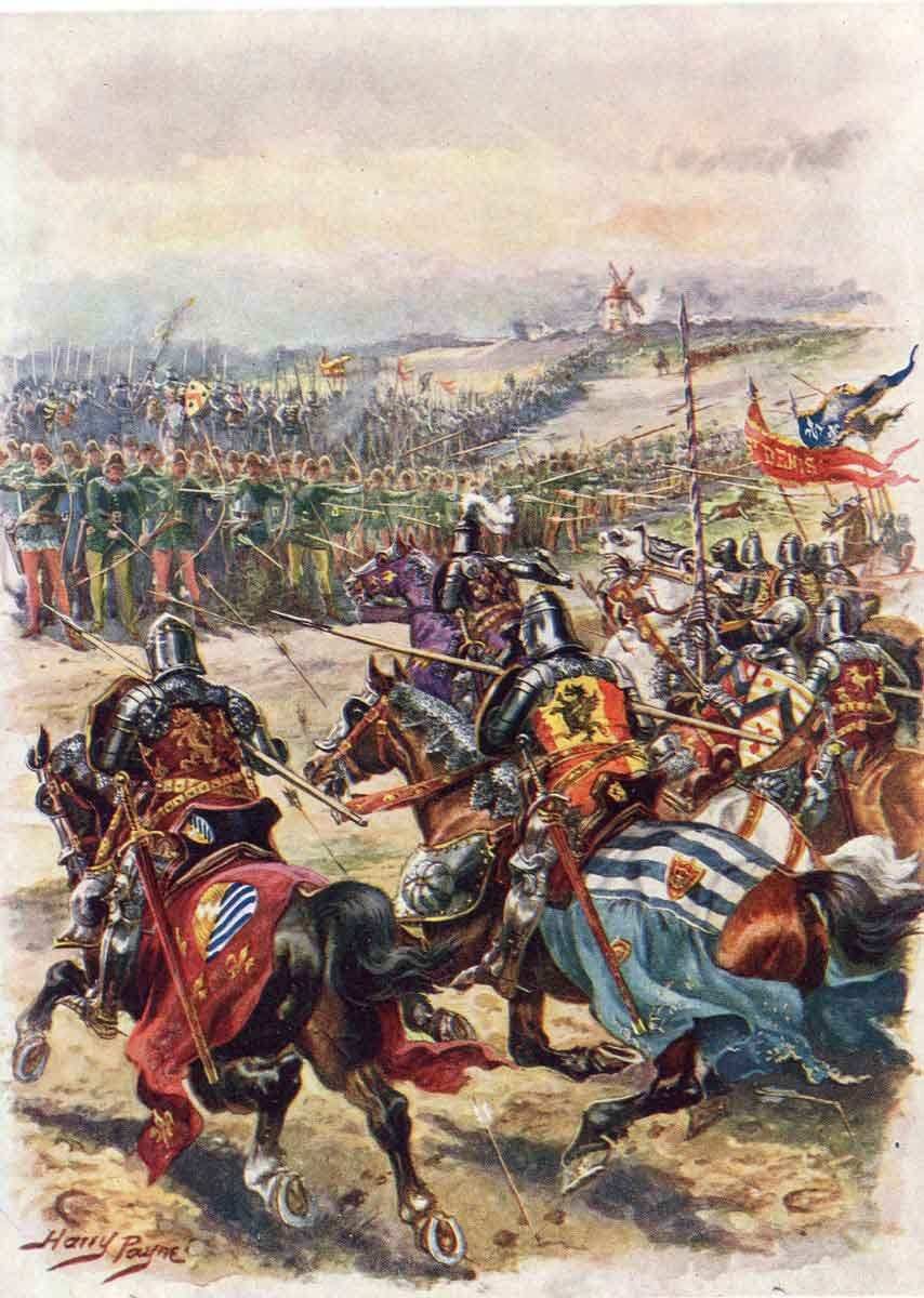 hundred years war battle crecy