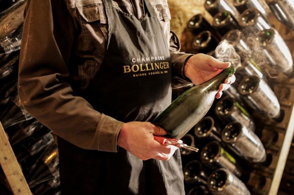 Hôtel de champagne Bollinger et centre d'accueil.  Reims, France.