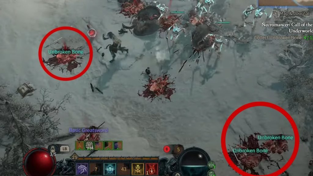Où obtenir un os intact dans Diablo 4