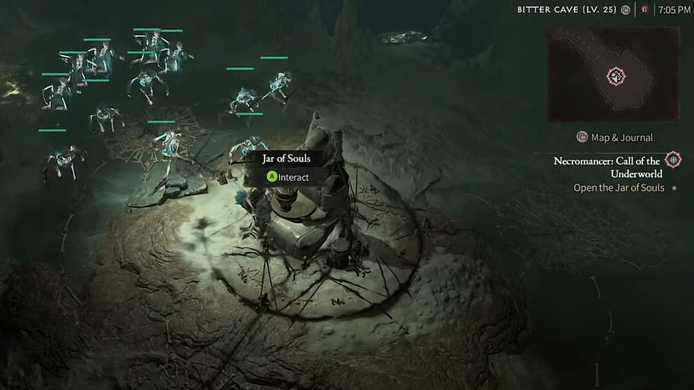 Jar of Souls - Guide de déblocage des golems Diablo 4