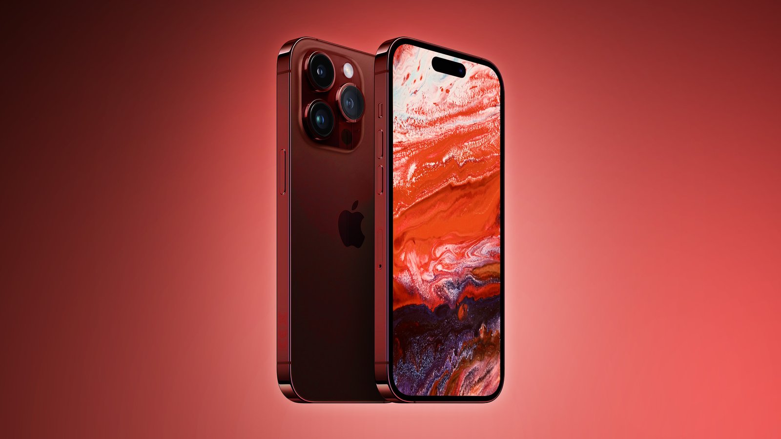 iPhone 15 Pro Bourgogne Fonctionnalité 2