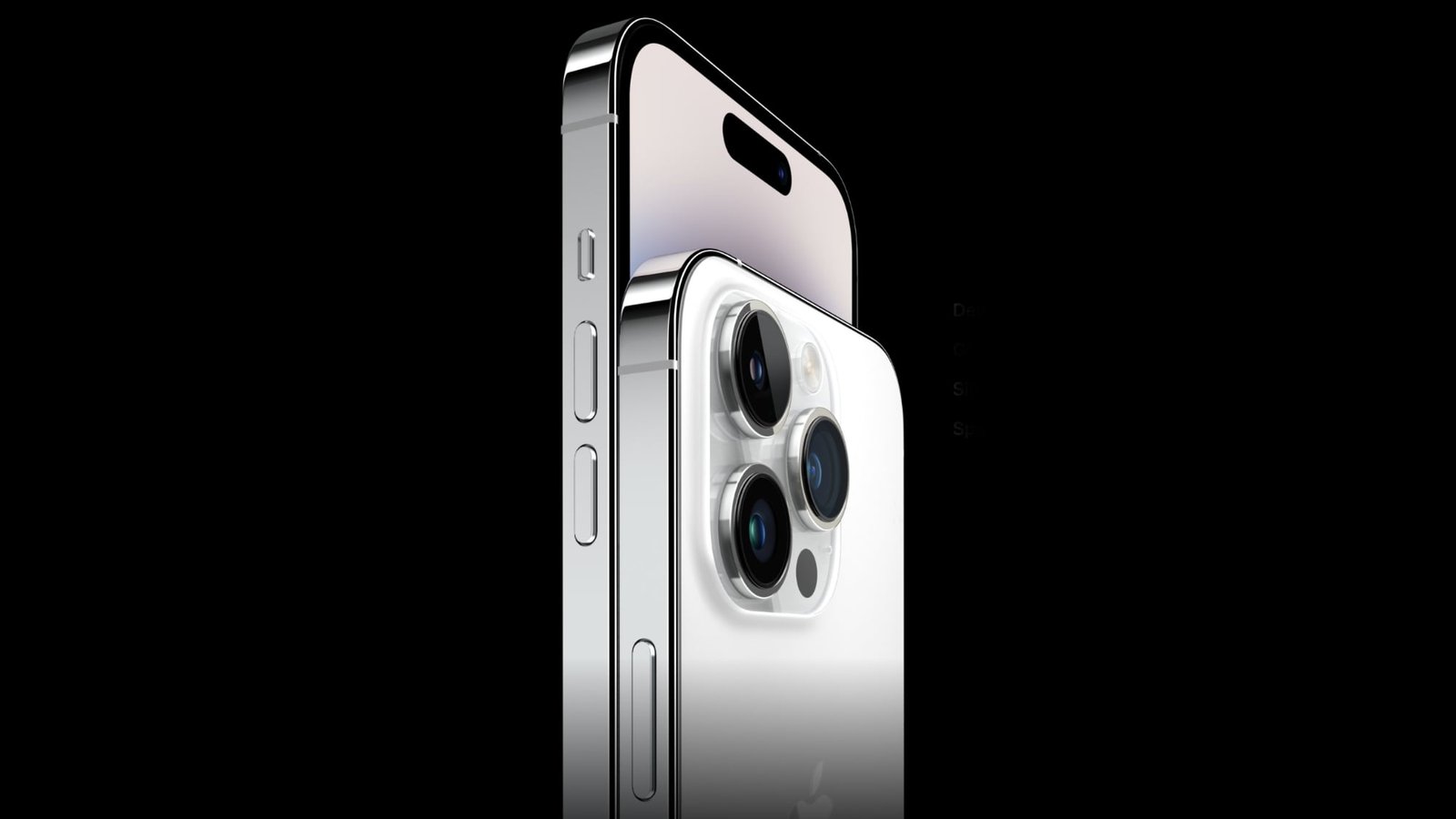 boutons iphone 14 pro