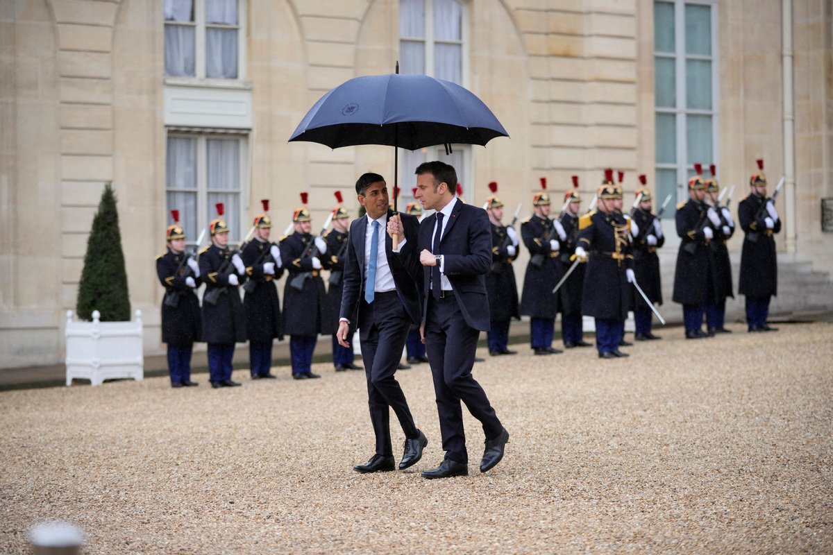 La France et la Grande-Bretagne tentent d'améliorer leurs relations lors d'un sommet bilatéral 1 La France et la Grande Bretagne tentent dameliorer leurs relations lors