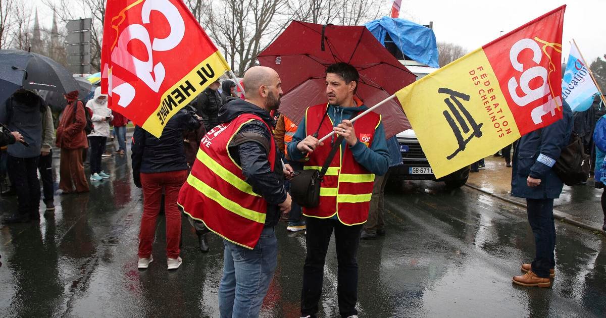 Manifestations contre les retraites en France