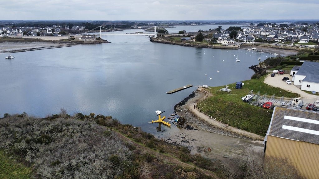 Nova Innovation déploie une hydrolienne en France 1 Hydrolienne Nova Innovations dans l'estuaire de tel (Avec l'aimable autorisation de Nova Innovation)