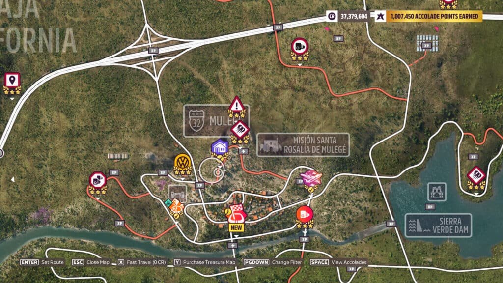 Emplacement du réservoir Forza Horizon 5 Neonnights