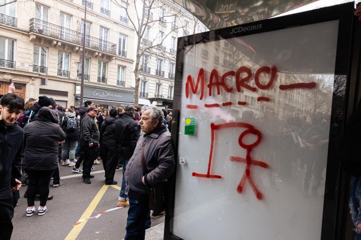 Rassemblement contre la réforme des retraites