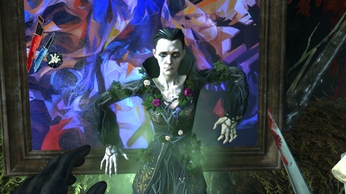 Delilah Copperspoon in the Dishonored Knife Of Dunwall DLC