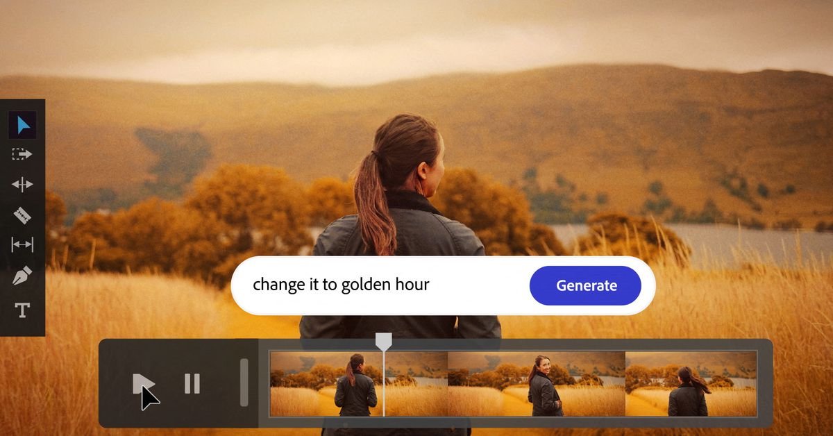 Adobe va ajouter des outils d’IA générative dans son logiciel de montage vidéo