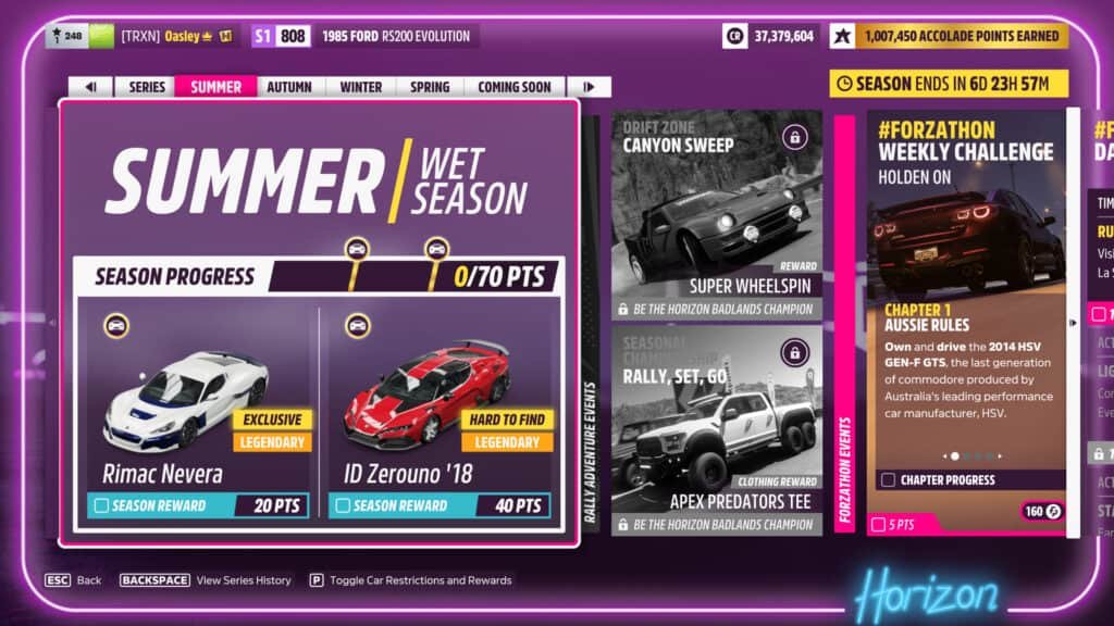 Comment terminer la chasse au trésor « Shelby descendant la montagne » dans Forza Horizon 5