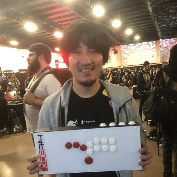 Diago Umehara avec une hitbox