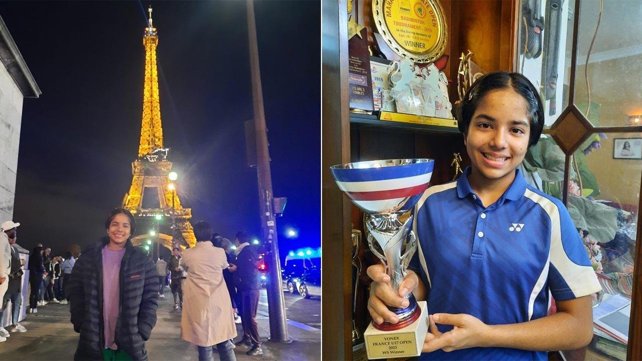 Le navetteur adolescent Naishaa Kaur Bhatoye le cloue en France