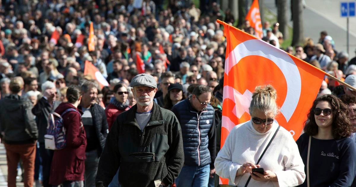 Manifestations contre les retraites en France