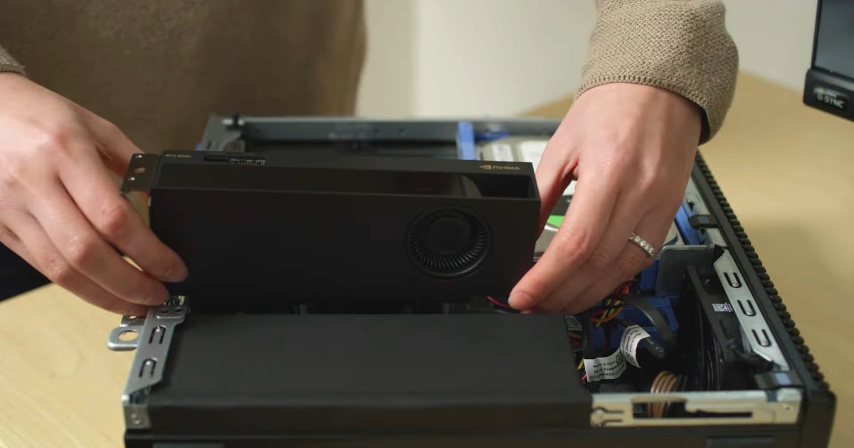 Nvidia a enfin fabriqué une minuscule carte graphique RTX 4000 |  Tendances numériques