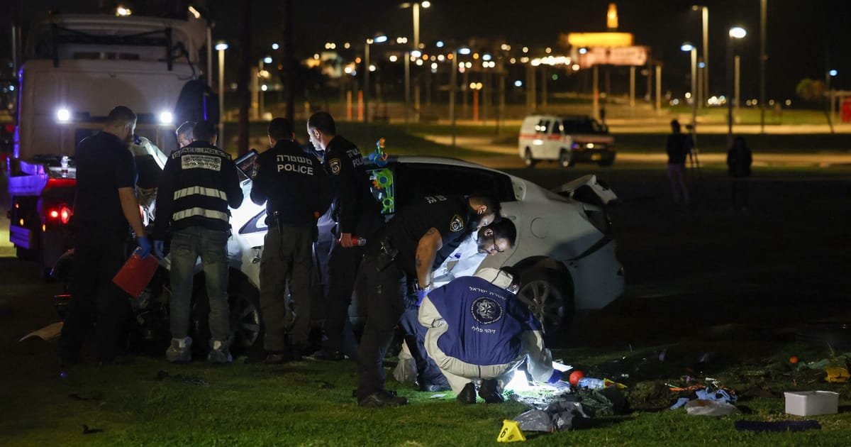 Un attentat à la voiture de Tel Aviv tue un touriste italien et en blesse 7 autres