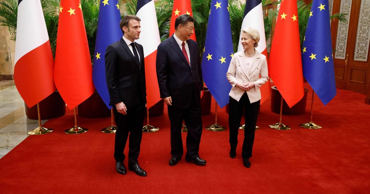 Von der Leyen avertit Xi de ne pas armer la Russie avec des armes chinoises