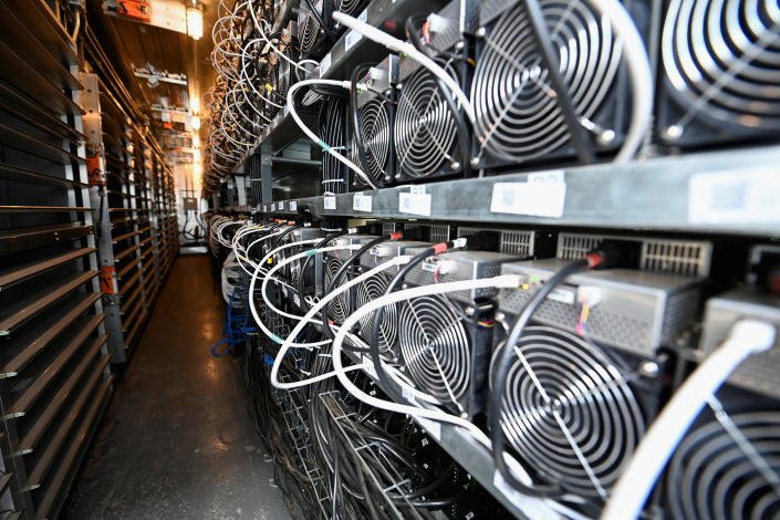 Une banque de mineurs de crypto-monnaie
