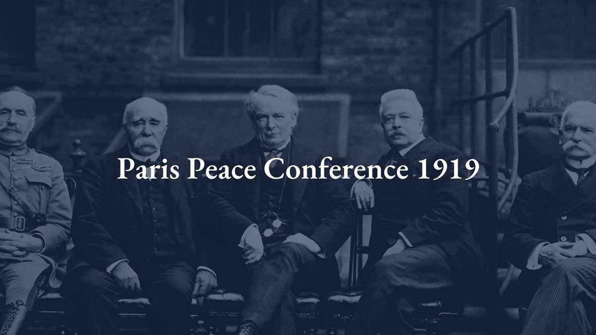 paris peace conference 1919
