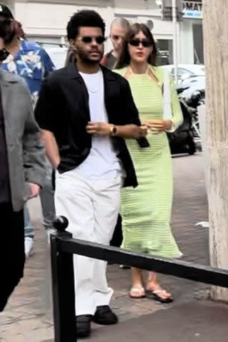 SplashNews.com The Weeknd et Simi Khadra