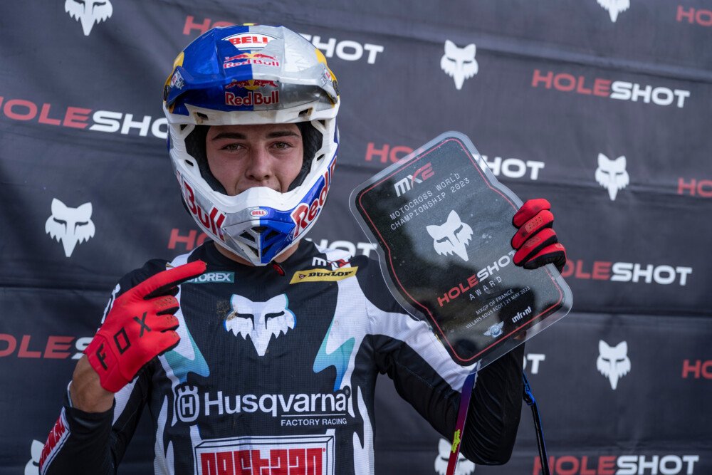 Lucas Coenen au FIM MX2 de France 2023