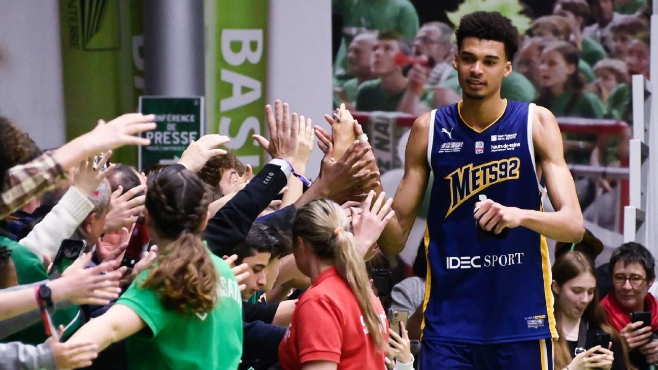 Au revoir, Paris: What Victor Wembanyama is leaving behind for the NBA