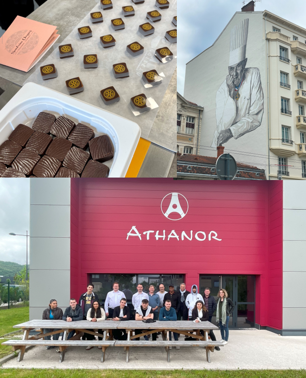 De jeunes chefs très performants profitent d’un voyage au cœur culinaire de la France